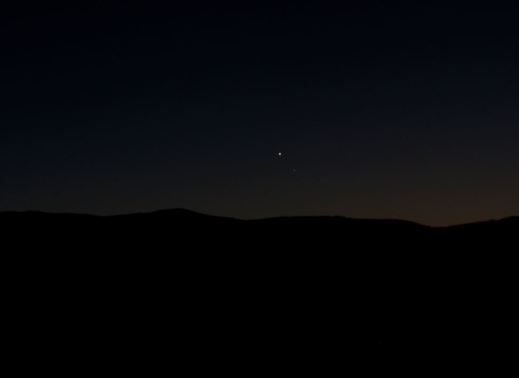 Conjunción Venus Mercurio