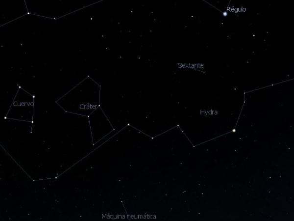 La constelación MÁS grande que probablemente nunca has visto bien:&nbsp;Hydra