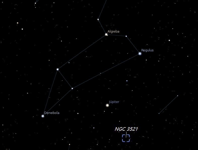 localización galaxia