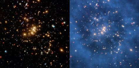 materia oscura hubble