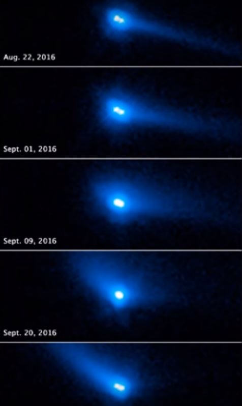 objeto binario cometa