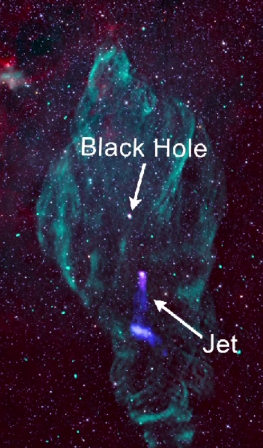 El espectáculo del cosmos: Estudiando un agujero negro dentro de una Supernova